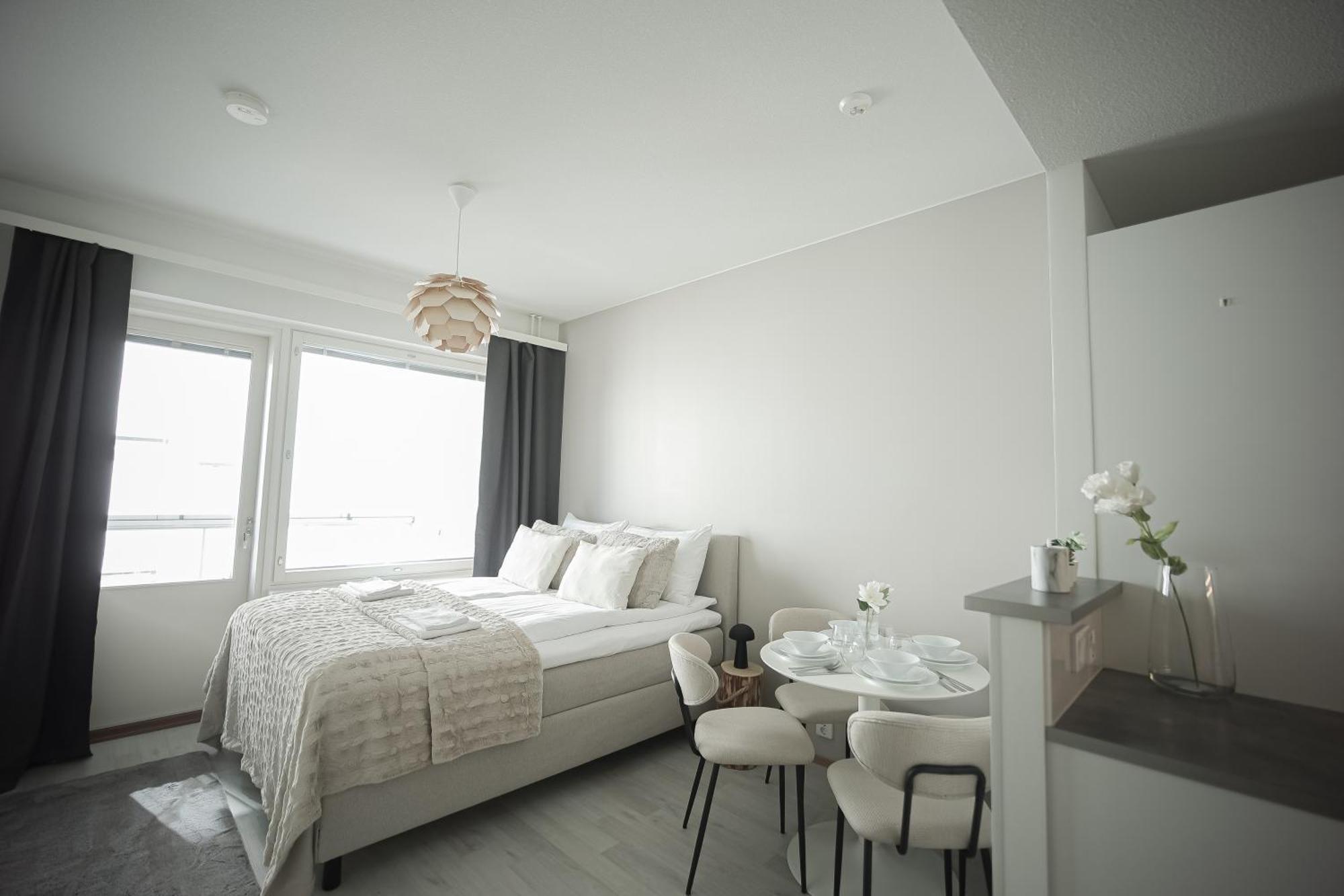 Aurora Apartments By Booklapland Rovaniemi Exteriör bild